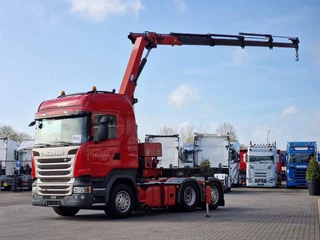 Scania R 2017 - R450 Highline 6x2 - HMF 1720 Crane - Euro 6 - Navi immagine 9