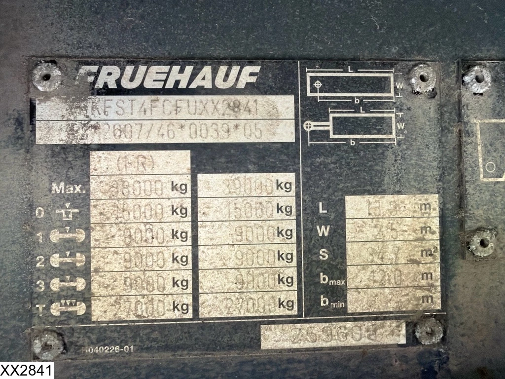 Fruehauf 2015 - Tautliner afbeelding 4