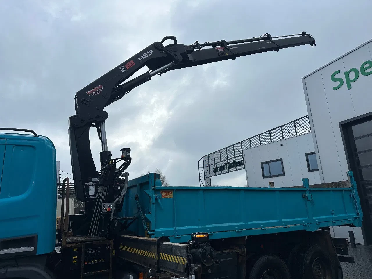 Hiab 2019 - X-DUO 218 E-2 Crane / Kraan / Autolaadkraan / Ladekrane / Kran / Grua / Grues zdjęcie 10