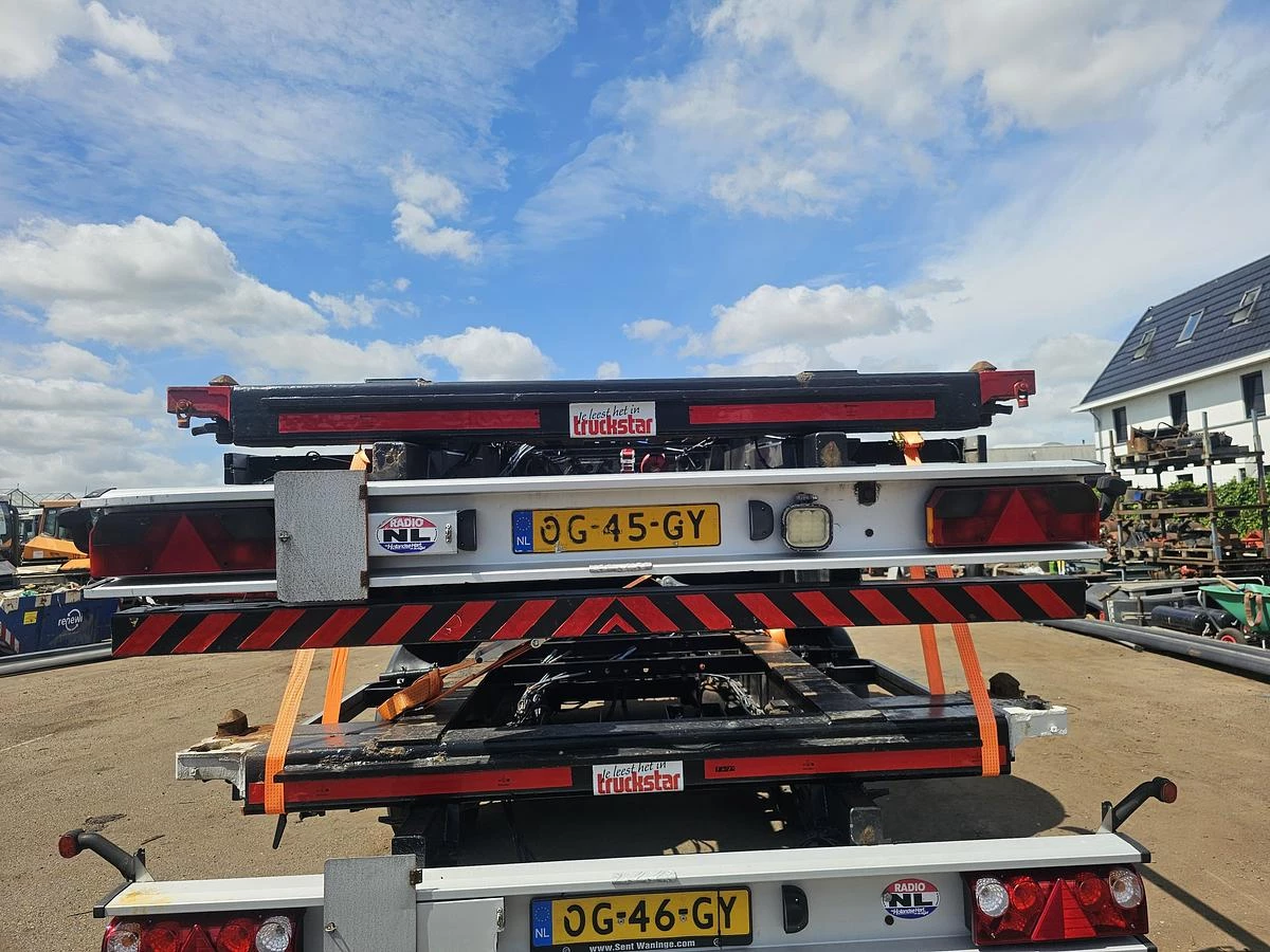 Groenewegen 45.07 CC-12-27 / 45 FT AND 40 FT CHASSIS BPW DISC. APK/TUV. 15-02-2027. PRIJS PER STUK. 2000 afbeelding 4
