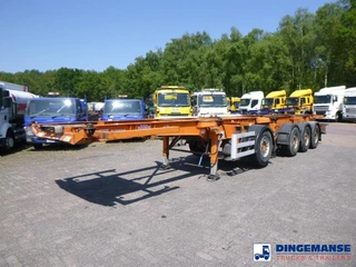 Dennison 4-axle container combi trailer (3 + 1 axles) 20-30-40-45 ft 2006 en venta