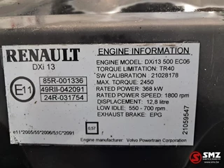 Renault N/A 2008 - Occ motor DXI13 500 Renault obrazek 5