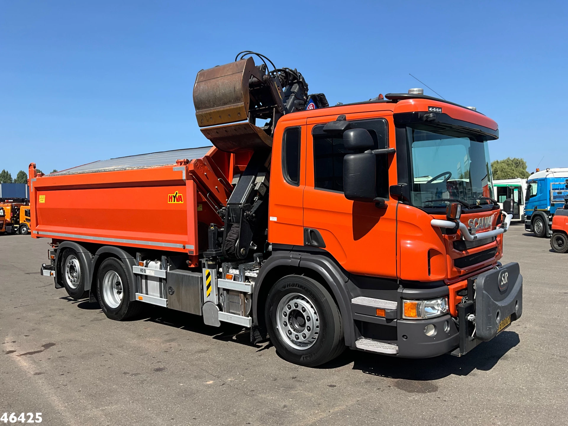 Scania P 2013 - 320 HMF 14 Tonmeter Z-kraan Just 227.472 km! afbeelding 4