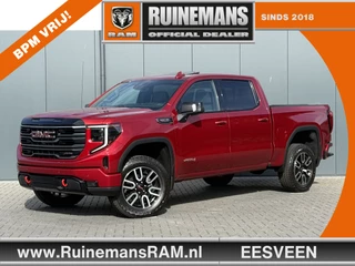 GMC Sierra 2024 - AT4 6.2L V8 420 PK / BPM VRIJ!! / VIRTUAL COCKPIT / HEAD UP / 360 CAMERA / BOSE / LEDER / TREKHAAK / 3500 KG AHG bild 1