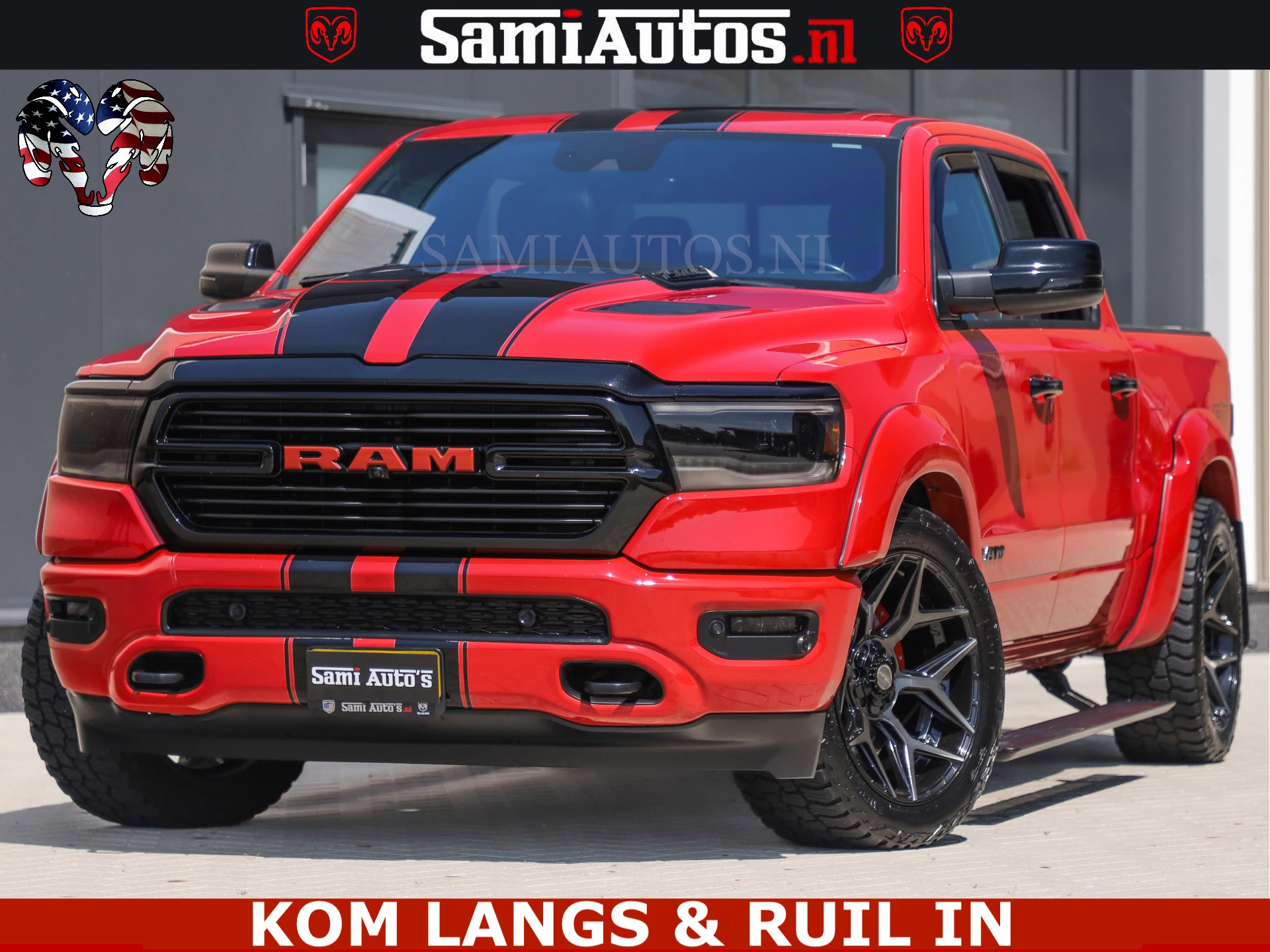 Dodge Ram Pick-Up 2024 - GT TRX PACK | 5.7 V8 HEMI | FLAME RED | HULK PACK | LUCHTVERING | MEGA DIK | DC | afbeelding 46