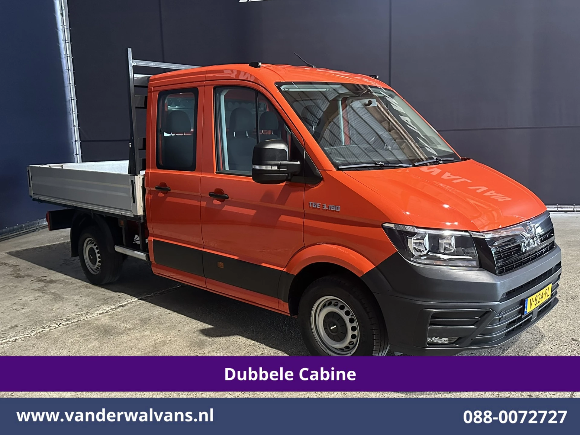 MAN TGE 2018 - 2.0 177pk Pick Up Dubbele Cabine 3500kg Trekhaak Open Laadbak Euro6 Airco | 6-Zits | Camera | Navigatie | Apple Carplay afbeelding 11