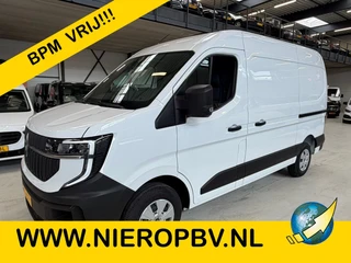 Renault Master 2024 - l2h2 150pk l+r schuifdeur airco navi nieuw ongebruikt bpm vrij te koop