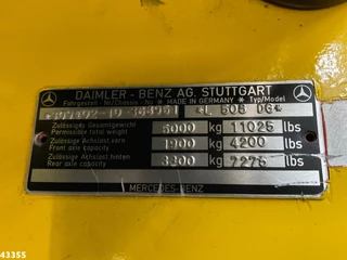 Mercedes-Benz L508 DC Bergingswagen Just 135.534 km! 1981 - N/A zdjecie 23