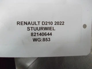 Renault - D210 82140644 STUURWIEL 2022 afbeelding 3 miniatuur