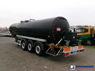Magyar Bitumen / heavy oil tank inox 30.5 m3 / 1 comp + pump / ADR 03-01-2024 2002 imagen 3 miniatura