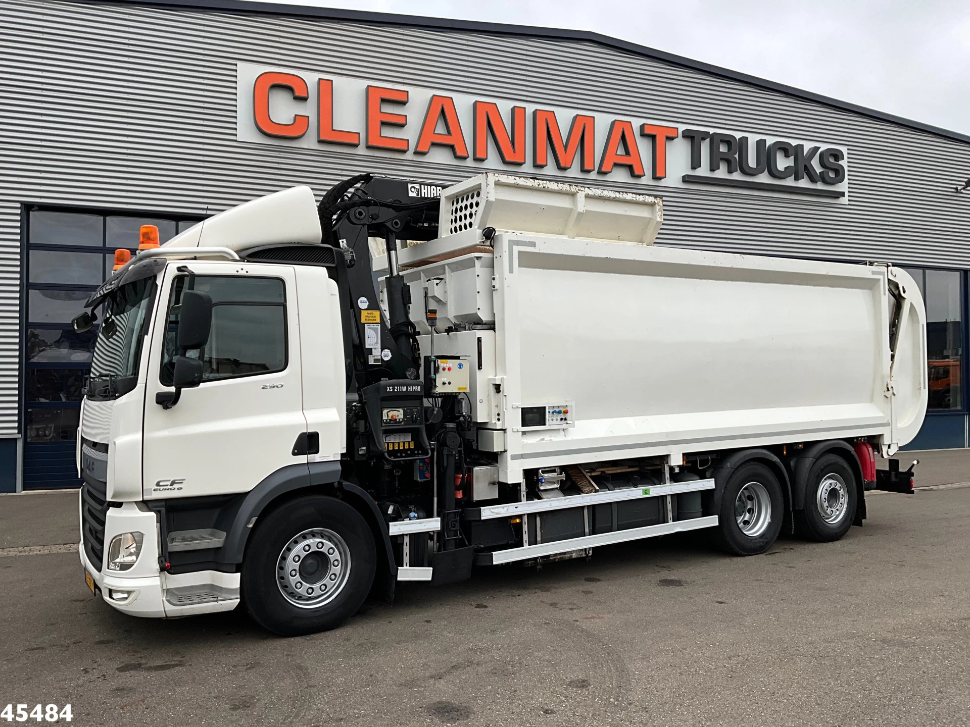 DAF FAN CF 290 Euro 6 Hiab 21 Tonmeter laadkraan 2015 afbeelding 6