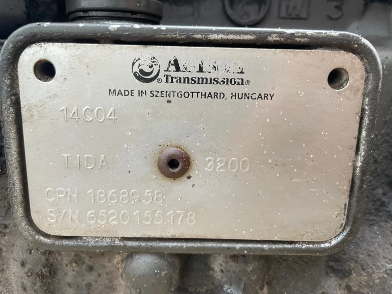 DAF 2014 - 1868958 ALLISON 6MD3200 RATIO 3,49-0,65 INCLUDING ECU obrázek 3