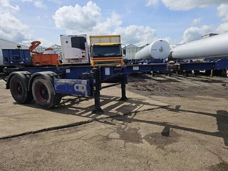 Krone 2 axle | container chassis | steel suspension | Bpw drum. 2009 - N/A obrazek 2