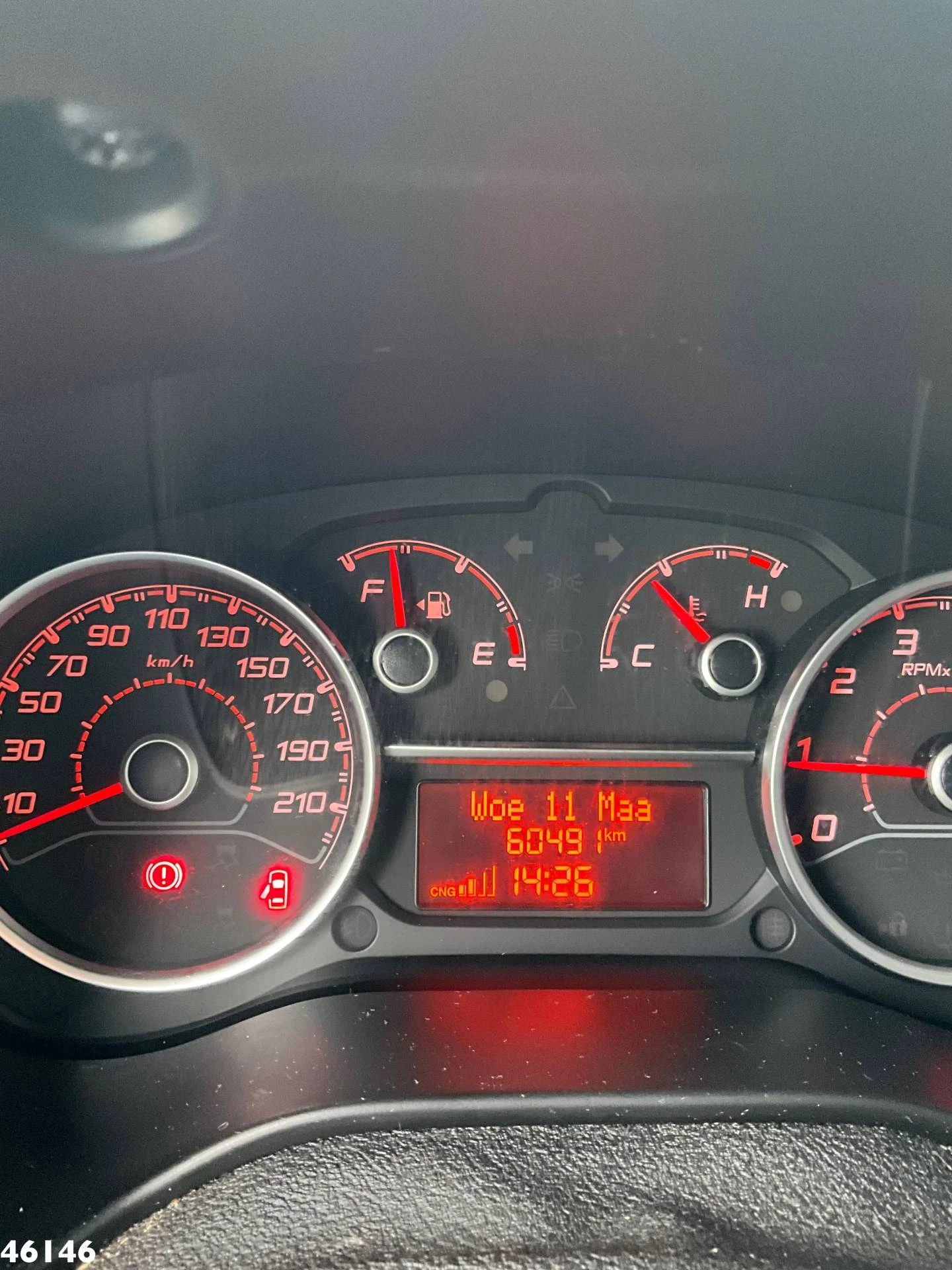 Fiat Doblò 2018 - Cargo 1.4 T-Jet Natural Power Euro 6 (Benzine, CNG) Just 60.491 Km! obrázek 18
