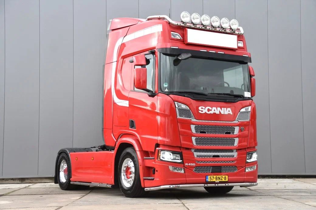 Scania R 2019 - R450 NGS 4x2NB - EURO 6 D - RETARDER - 437 TKM - FULL AIR - NAVI - LEATHER SEATS - ALCOA'S - LED LIGHTS - afbeelding 2