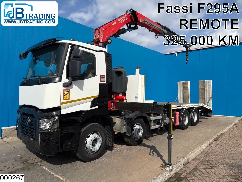 Renault 2019 - C 430 8x2, Euro 6, Fassi, Remote, Winch zdjęcie 1