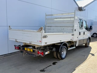 Iveco Daily 2020 - 35C14 2.3 Kipper Dubbele Cabine Kist Dubbellucht 6 Stoelen Airco Cruise Control 3,5t Trekhaak Luchtgeveerde stoel image 2 thumbnail