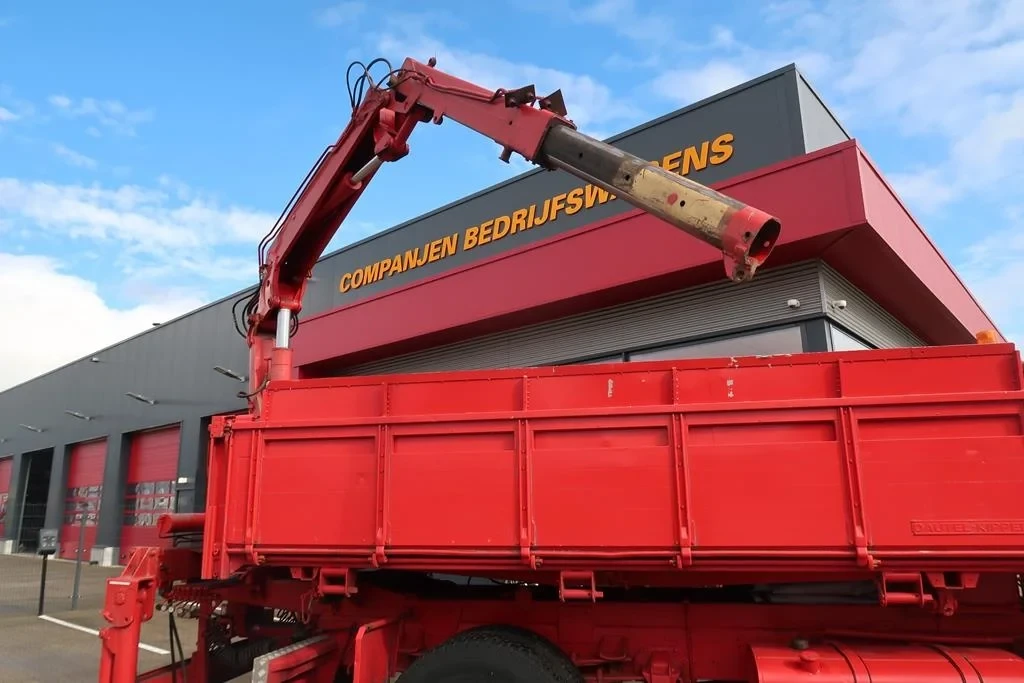 Volvo F 7 1982 - F 720 - 1982 - 3 sides tipping - rear crane - Oldtimer afbeelding 25