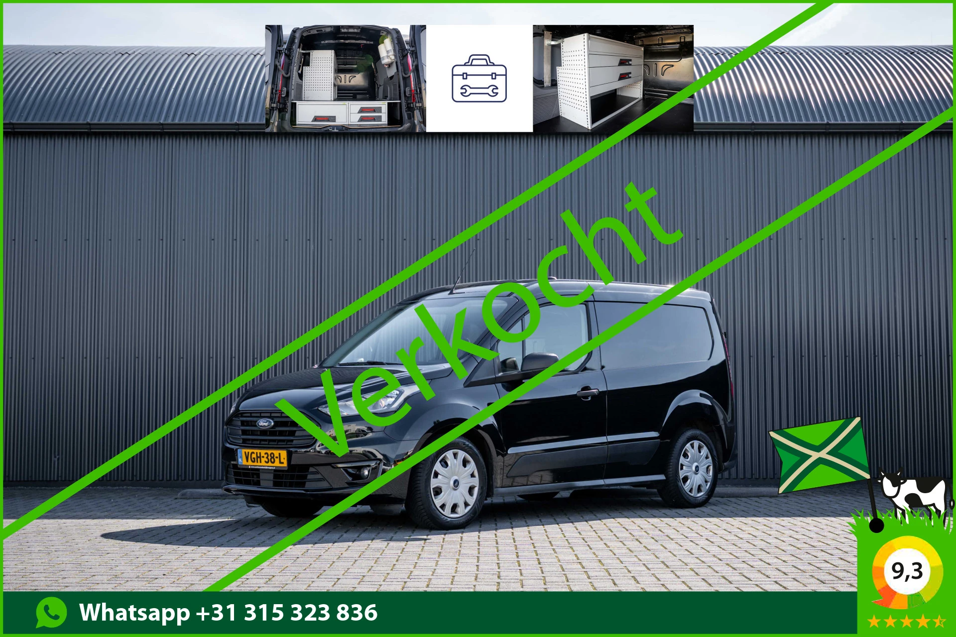 Ford Transit Connect 2020 - 1.0 EcoBoost | Benzine | Climatronic | Camera | 1e Eigenaar | Navi | Climate afbeelding 1