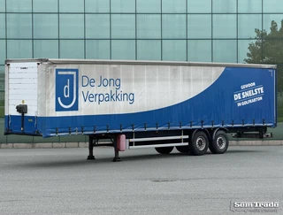 Samro SR233 2004 - 2-AXLE CURTAINS LIFT AXLE DISC BRAKES HOLLAND-TRAILER te koop