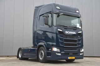 Scania S 2021 - S450 NGS 4x2NB - NEW TACHO - EURO 6 E - RETARDER - 771 TKM - FULL AIR - PARK. AIRCO - NAVI - 2 x FUEL TANKS - LED LIGHTS - GOOD CONDITION - afbeelding 2 miniatuur