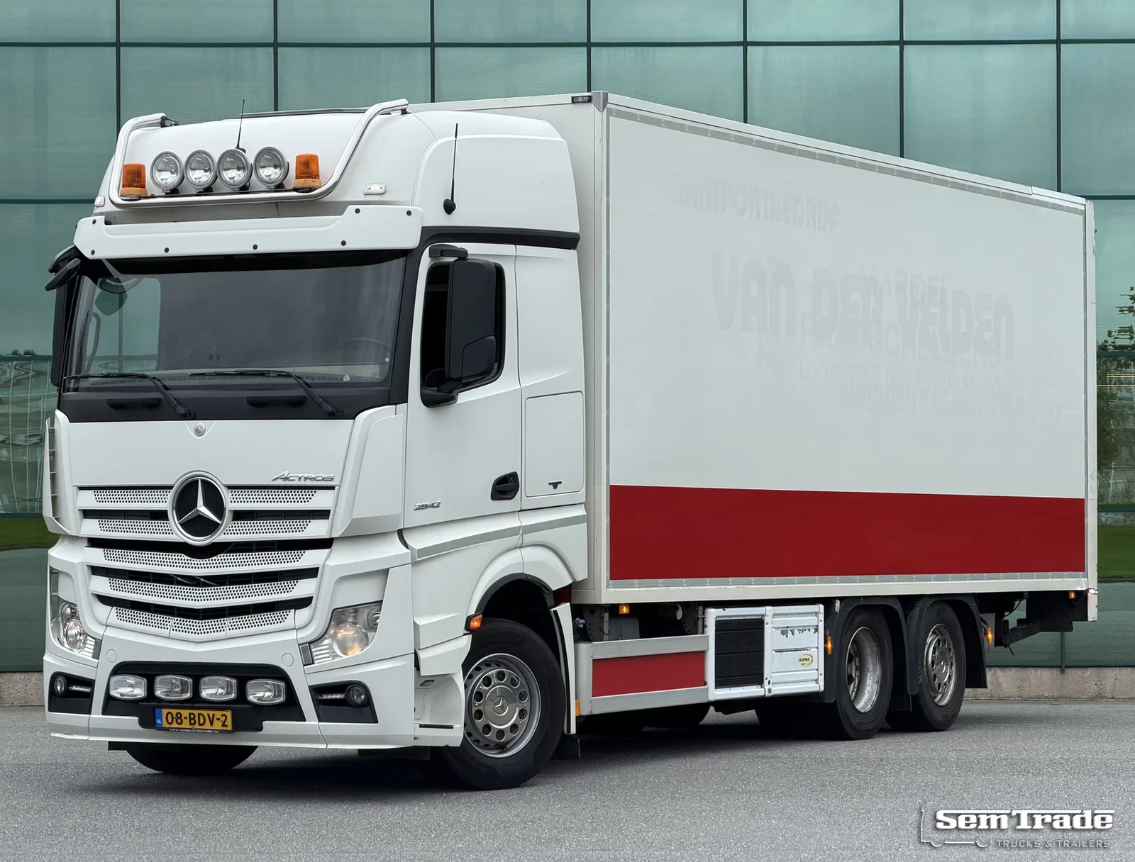 Mercedes-Benz Actros 2014 - 2842 EURO 6 ISOLATED BOX CARRIER SUPRA 850U TAIL LIFT SMART TACHO GENv2 HOLLAND-TRUCK image 1
