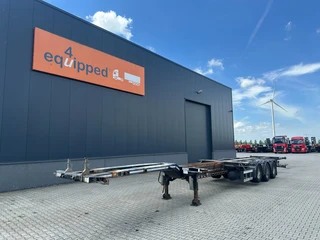 D-TEC 2014 - FLEXITRAILER / 45FT HC MULTI / BPW + drumbrakes / liftaxle / NL / APK 25-09-2026 afbeelding 2 miniatuur