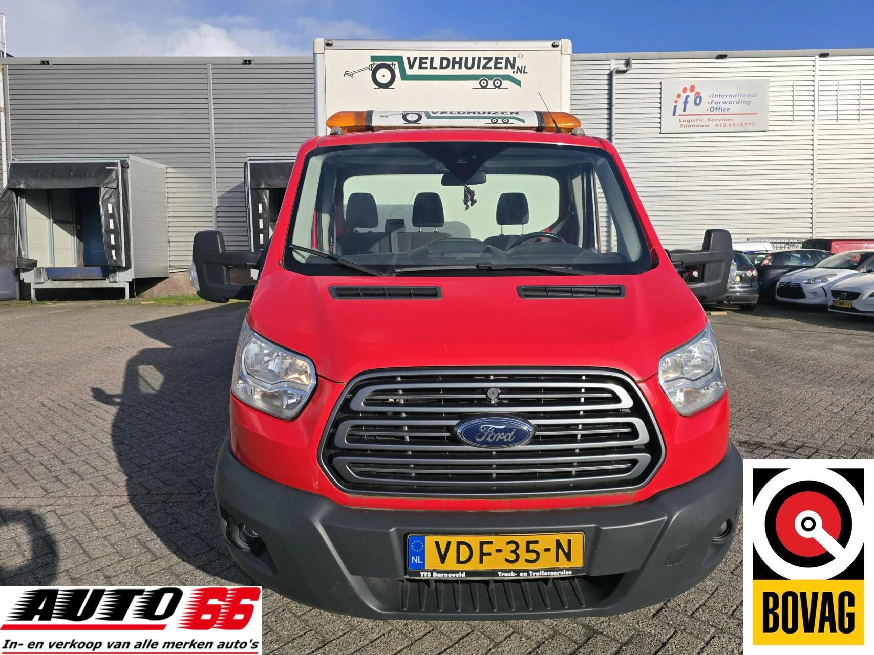 Ford Transit 2019 - 310 2.0 TDCI L1H1 Ambiente BE trekker met oplegger. image 1