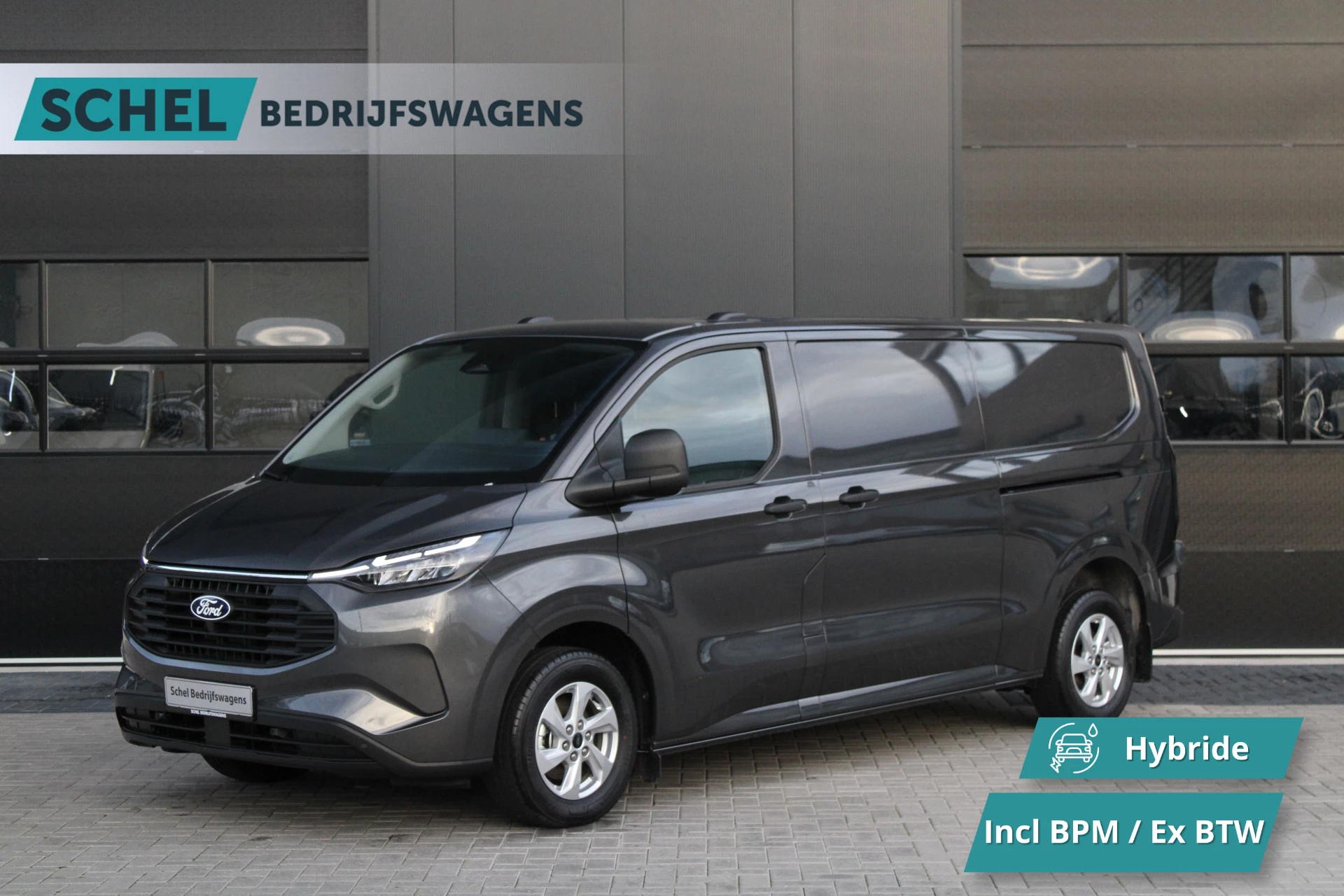 Ford Transit Custom 2025 - 320 2.5 PHEV L2H1 Trend 232pk - 5 jaar GARANTIE - 2x Schuifdeur - Adaptive Cruise - Blind Spot - Navigatie - Camera - Verwarmd Stuur - Rijklaar immagine 1