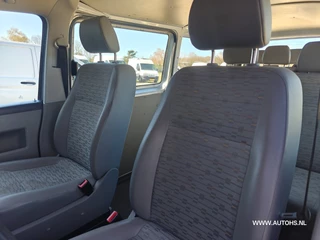 Volkswagen Transporter 2010 - Kombi 2.0 TDI L2H1 Trendline , Lang , euro 5 , Airco , 9 persoons ,2027 , Apk april 2027 , lage km. bild 15