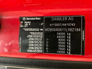 Mercedes-Benz Arocs 3263 8x4 Euro 6 Hiab 37 Tonmeter laadkraan + Fly-Jib 2015 - N/A obrazek 27