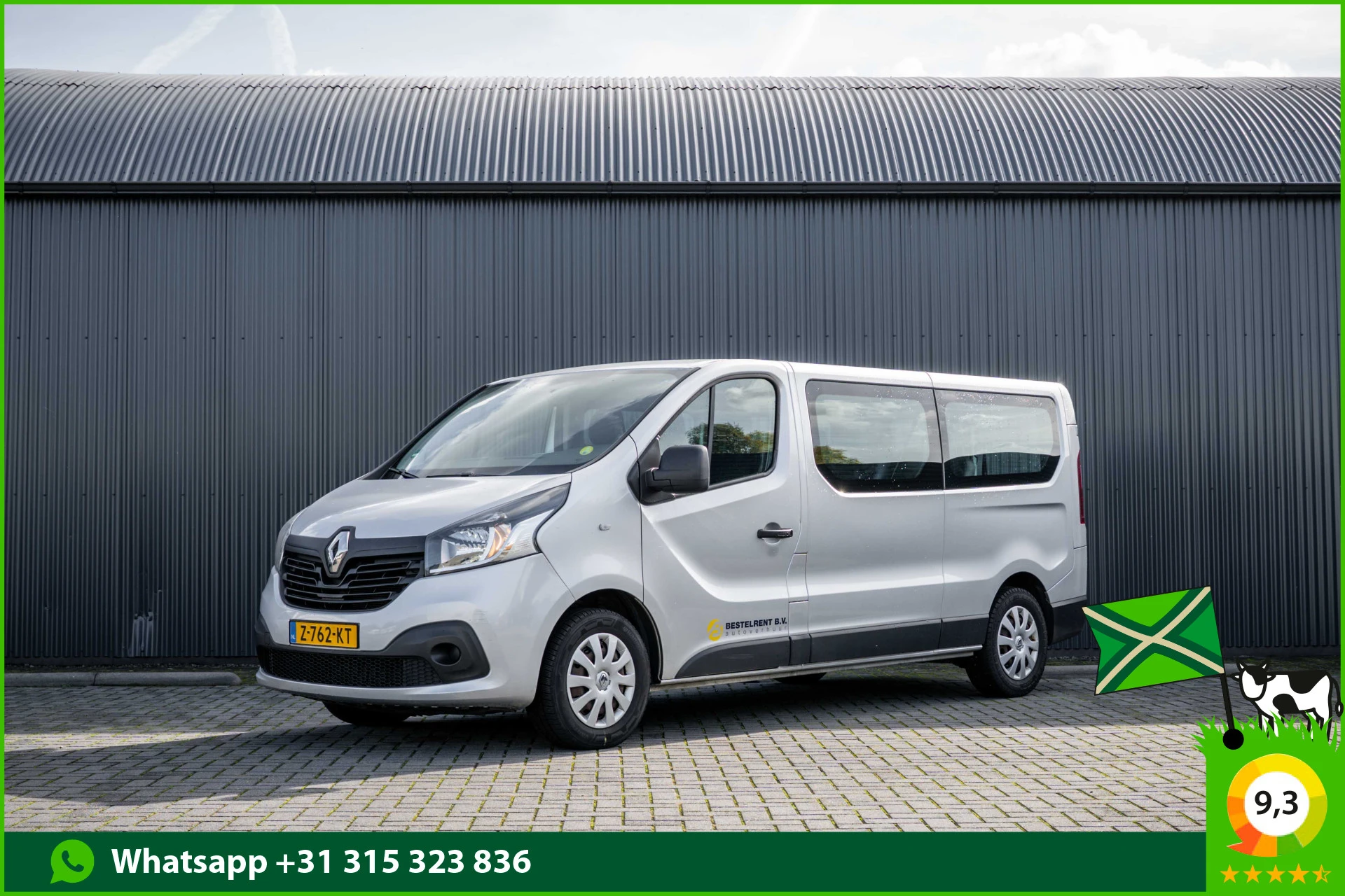 Renault Trafic 2018 - Passenger 1.6dCi 9-Pers L2H1 | Incl. BPM, BTW vrij | R-Link | Navi | Airco | Cruise | PDC | MF Stuur | Start / Stop afbeelding 1