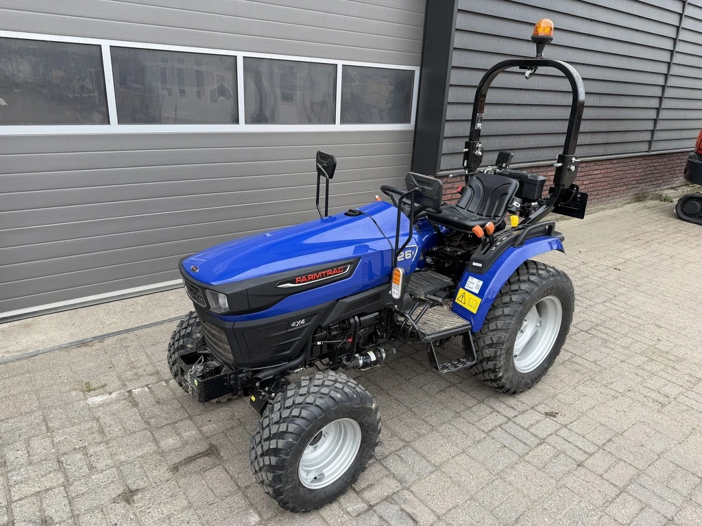 Farmtrac FT26 HST minitractor DEMO galaxy banden 2026 afbeelding 1