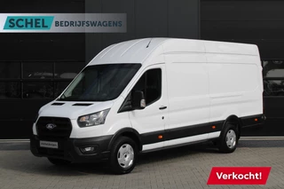 Ford Transit 2024 - 350 2.0 TDCI L4H3 Trend RWD 130pk - 270gr deuren - Camera - Cruise - Carplay - Airco - PDC - Rijklaar image 1