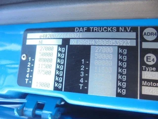 DAF XF 410 2016 - 6X2  ENGINE NOT OK immagine 17