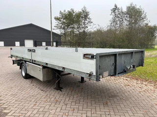 Bunk N/A 2014 - BE oplegger vlak met luiken 7 ton obrazek 4