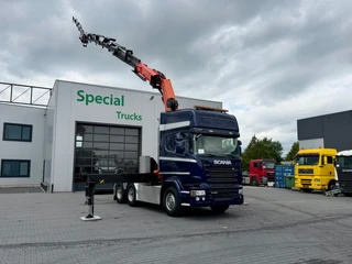 Scania R 2015 - R490 6x4 / Euro 6 / Palfinger PK53002-SH F + Flyjib PJ080 C JV2 / Lier afbeelding 3 miniatuur
