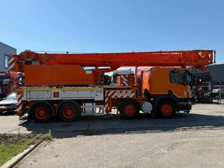 Scania P 2009 - P380 8X4 + FAUN HK40 + FLYJIB + BALLASTBL. 6,9 TON - 4.305 HOURS image 7