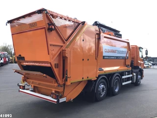 DAF FAN CF 340 Hiab 23 ton/meter laadkraan Welvaarts weighing system 2021 - N/A image 3