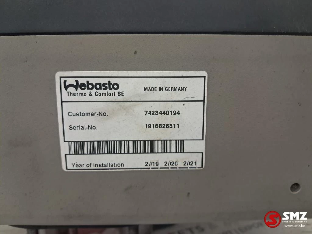 Renault 2019 - Occ standverwarming Air Top Evo 2000 Renault Bild 7