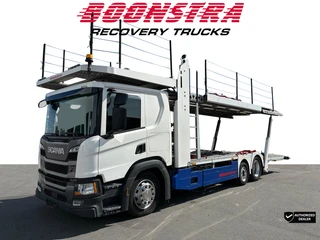 Scania P 2020 - P410 6x2 Kassbohrer Citytrans Pro 5 Car Retarder Standairco afbeelding 2 miniatuur