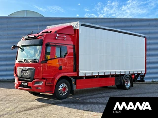 MAN TGM 2022 - 18.320 4x2 BL TM CH CURTAIN / ALCOA / CAMERA / BED / FRIDGE / DRAWBAR COUPLING te koop