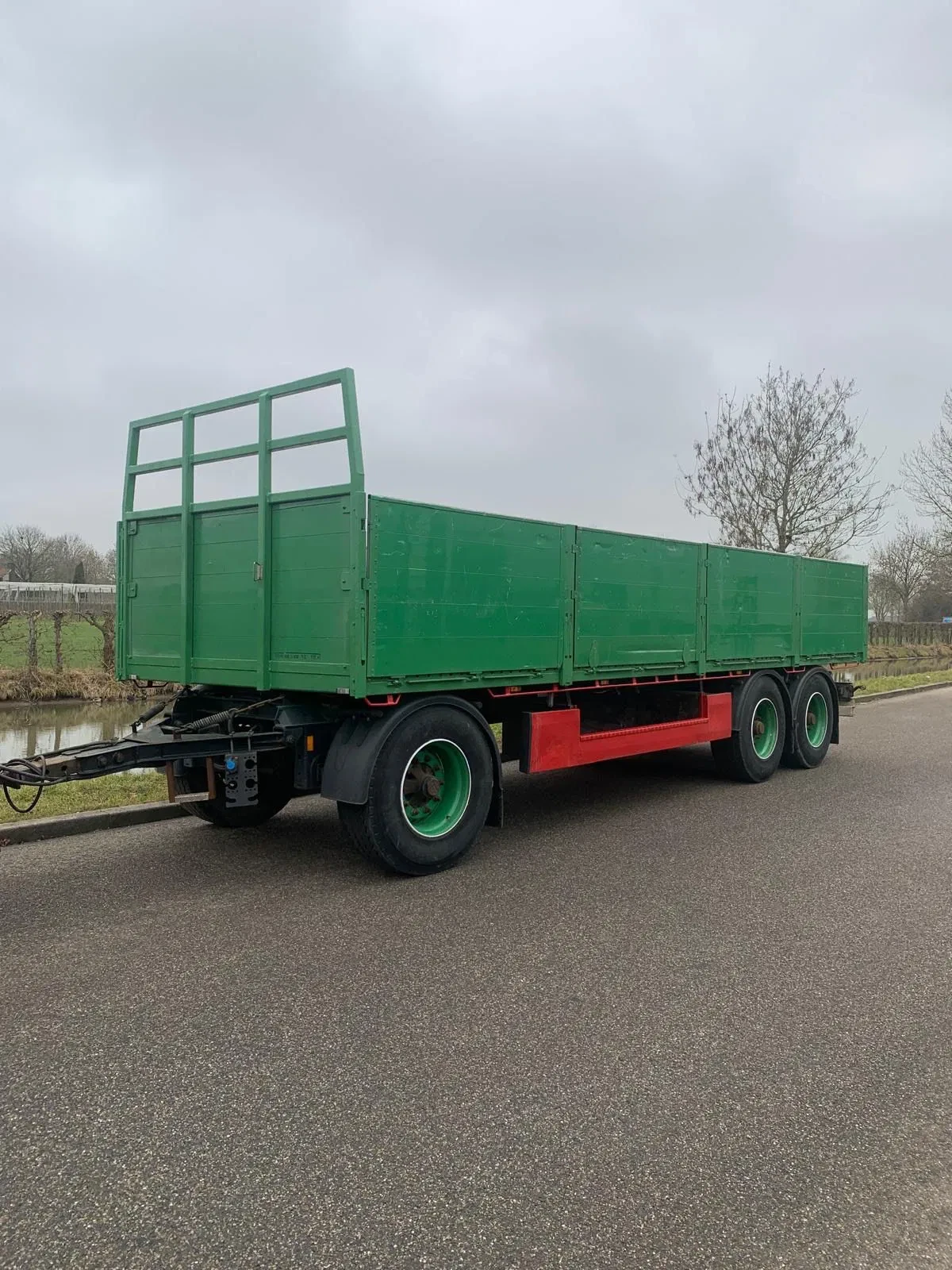 Krone 2019 - 3 asser | 27 ton | alu schotten | open laadbak afbeelding 1