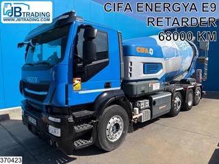Iveco Stralis 2017 - 8x2, EURO 6, CIFA 9m3, CNG, Retarder te koop