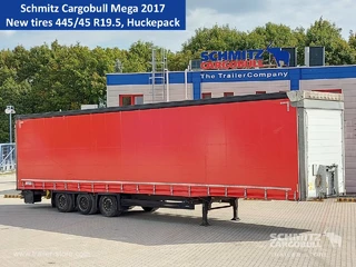 Schmitz Cargobull Semitrailer Curtainsider Mega 2017 afbeelding 1 miniatuur