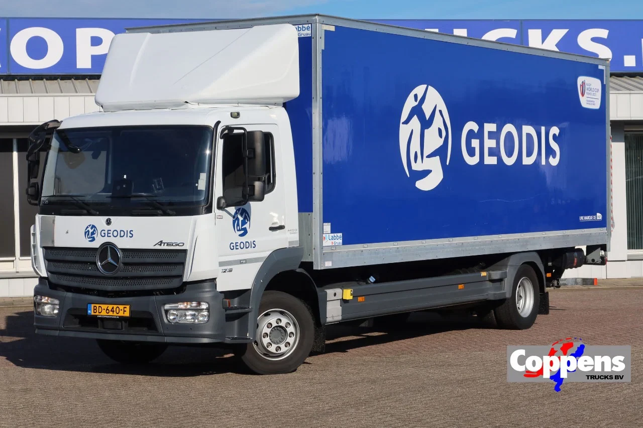 Mercedes-Benz Atego 2021 - 1218 Bakwagen + Laadklep DHollandia 1500kg afbeelding 1