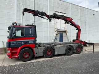 DAF CF 85.460 2011 - 8X2 + YEAR 2016 HMF CRANE 2620-K4 + FLYJIB + WINCH + REMOTE изображение 9