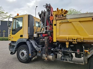 Iveco Trakker 2006 - 380T35 / 6X4 / 2X BIG AXLE / FULL STEEL / HMF 1560 K2 REMOTE / 2SIDE TIPPER / 335304 KM / NEW TURBO / AIRCO / EURO-3 / 2006 bild 17