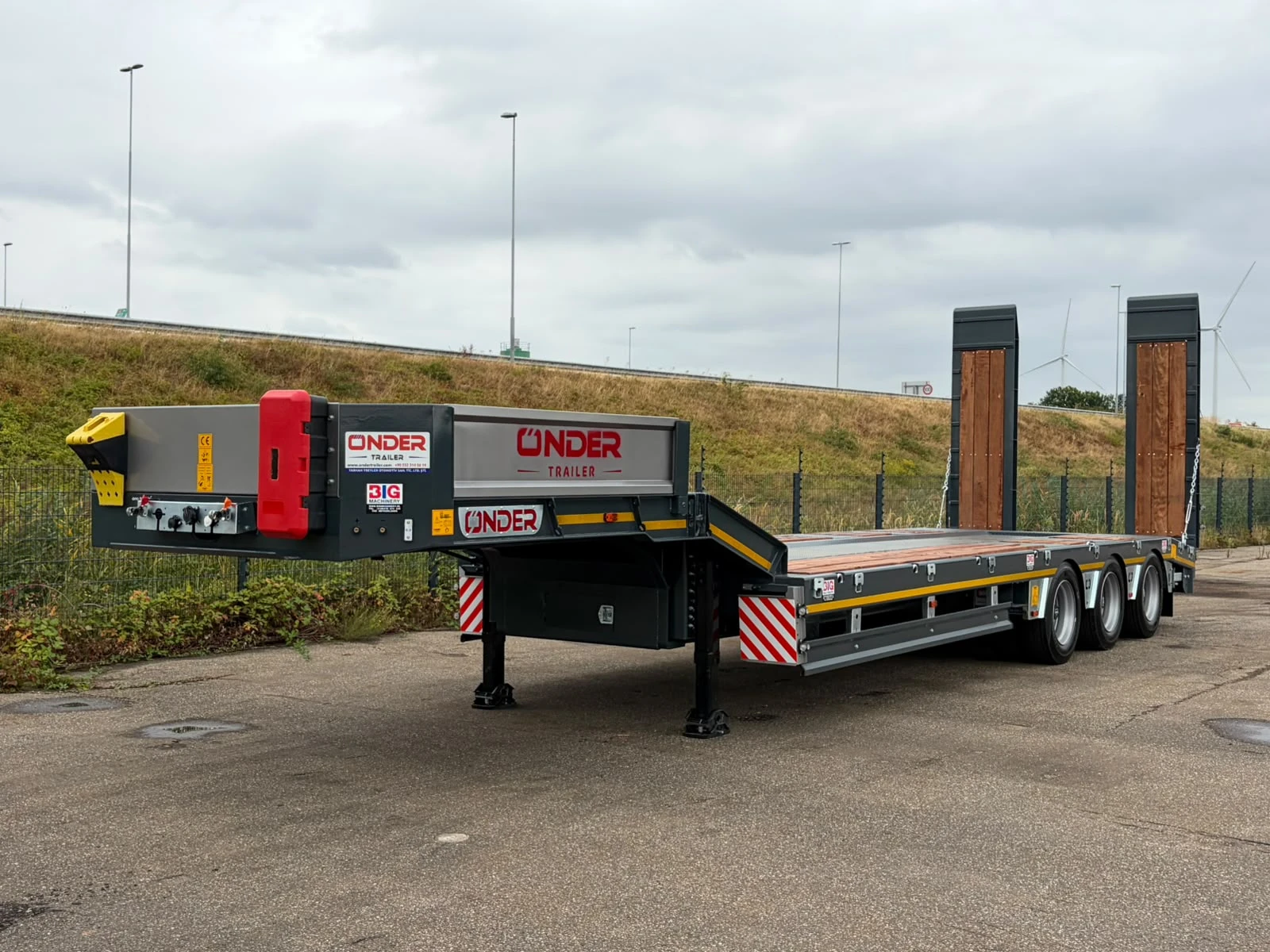 Onder Önder AGM3 - 56 Ton trailer - Export trailer 3M width 2026 изображение 1