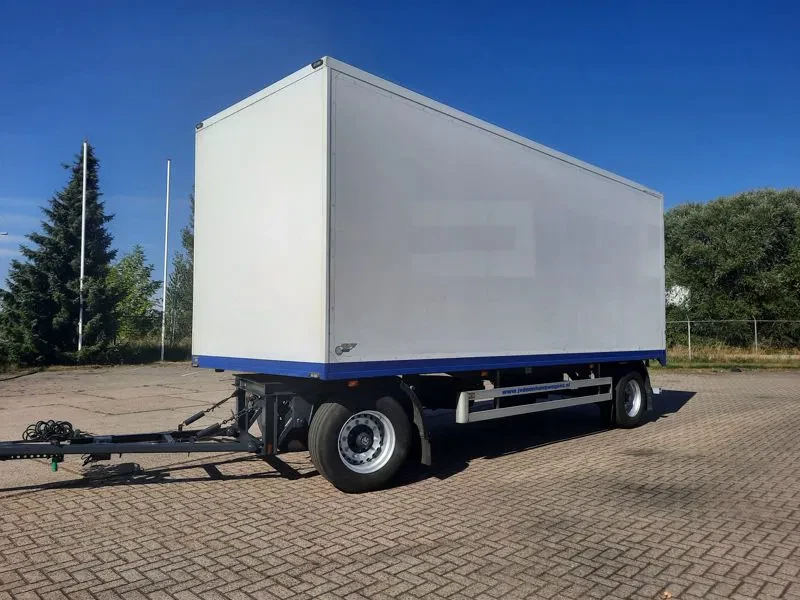 Pacton 2010 - AXD.218 2 As Vrachtwagen Aanhangwagen Gesloten 62-WF-NS imagem 1